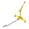 Brazo pescante para acceso y rescate en espacios confinados. No requiere anclajes ya que va enganchado a bola de remolque de vehículo.