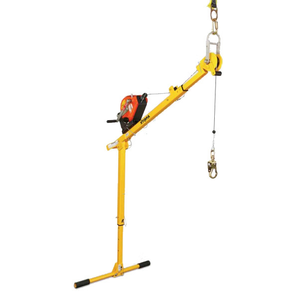 Pescante suspendido Xtirpa IN-2377 para rescate y acceso a espacios confinados.